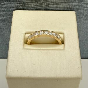 Yellow Gold Diamond Band