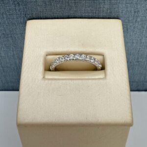 Diamond Anniversary Band in White Gold