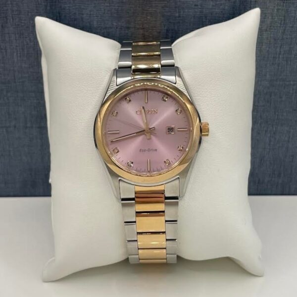White, Rose, and Pink Eco-Drive