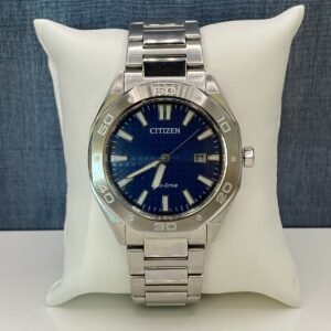 Navy and White Citizen Watch