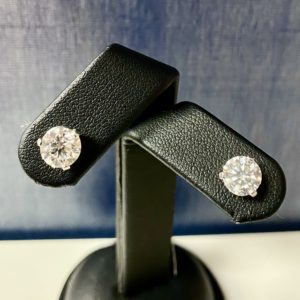 14kw, Lab Diamond Earrings