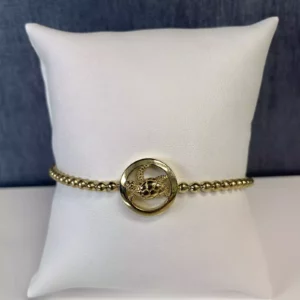 Gold Plated Turtle Bracelet