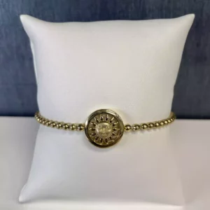 Gold Plated Sun Bracelet