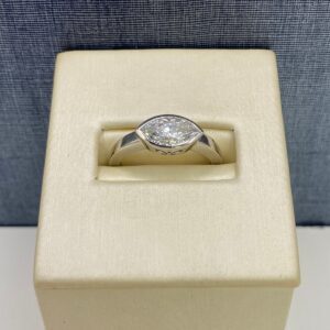 Marquise Lab Diamond Solitaire