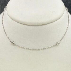 Stationed Lab Diamond Necklace