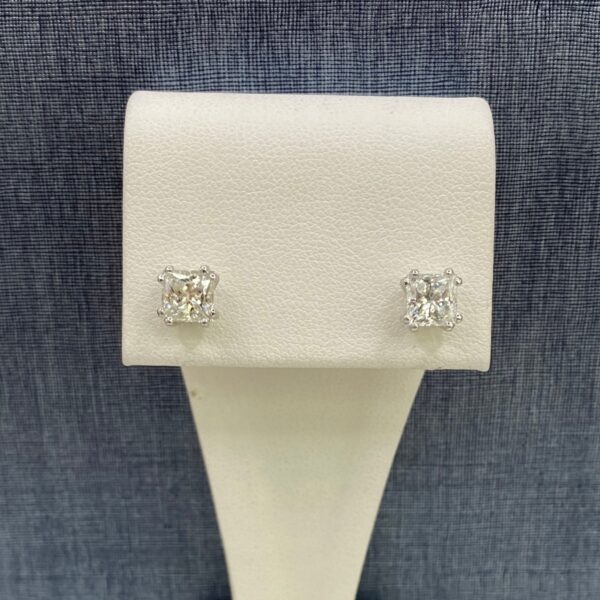 Princess Cut Lab Diamond Studs