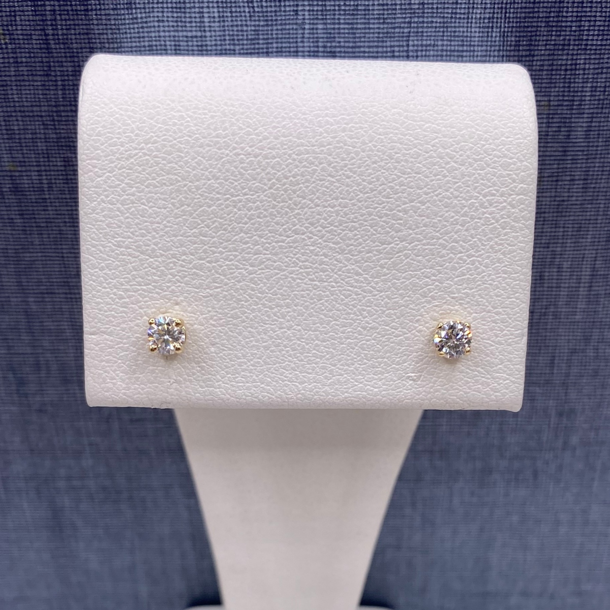 Lab Diamond Studs in Yellow