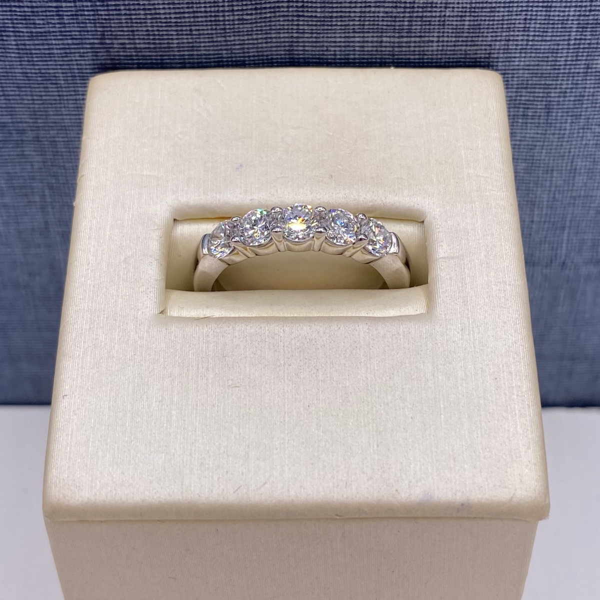 White Gold Lab Diamond Ring
