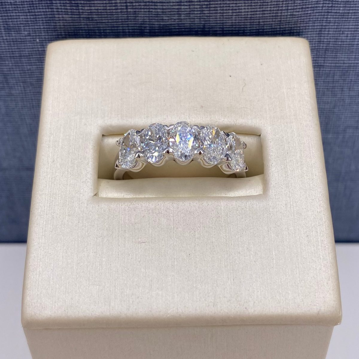 Five Stone Lab Diamond Ring