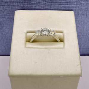 Three Stone Lab Diamond Ring