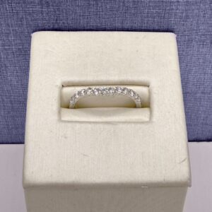 White Gold Anniversary Band