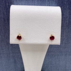 Lab Ruby Studs