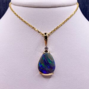 Large Opal Statement Necklace