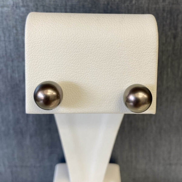 Pearl Studs in 14k White Gold