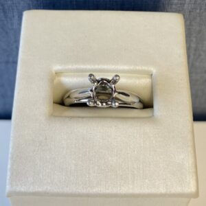 Platinum Solitaire Engagement Ring