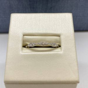 14kw, Diamond Stackable Ring