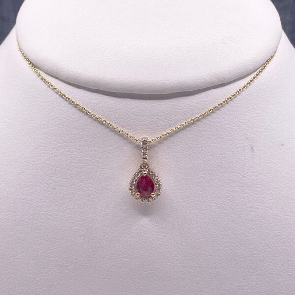 Ruby and Diamond Necklace