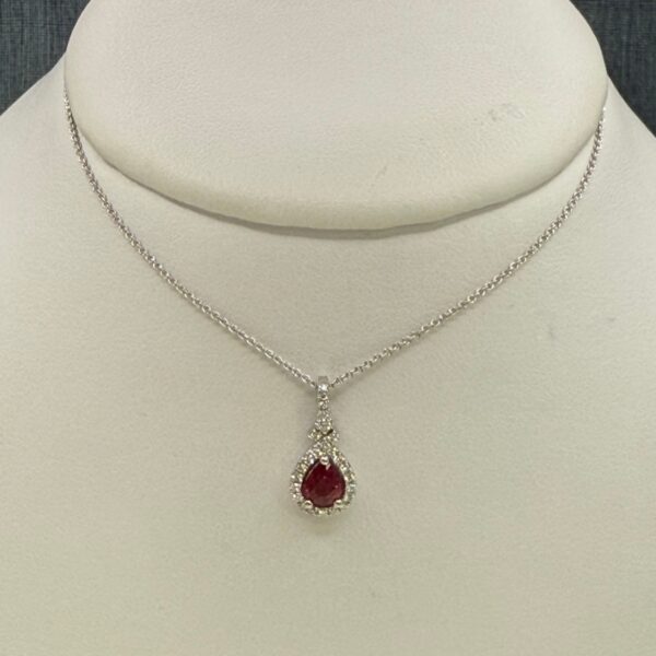 Ruby and Diamond Necklace