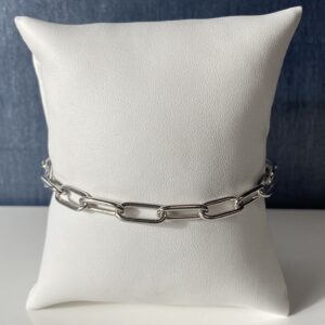 Sterling Paperclip Bracelet