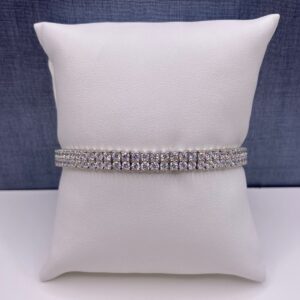 Crystal Bracelet in Sterling Silver