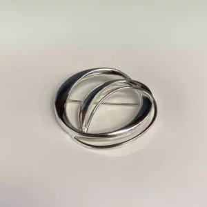 Sterling Silver Looped Pin