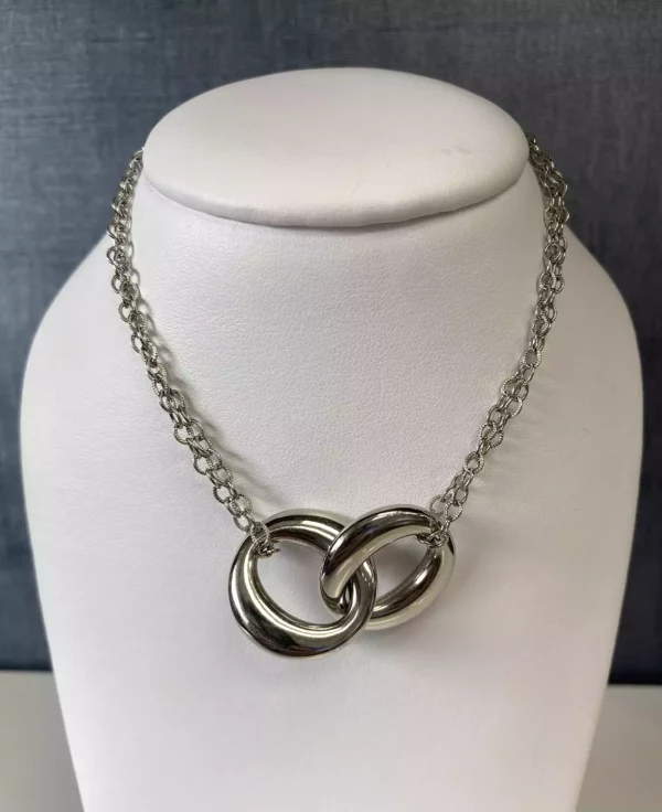 Linked Sterling Silver Necklace