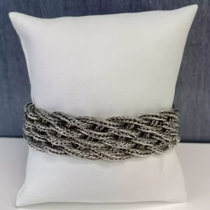 Woven Sterling Bracelet