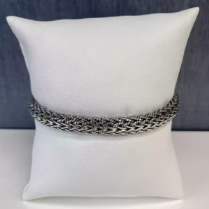 Woven Sterling Bracelet