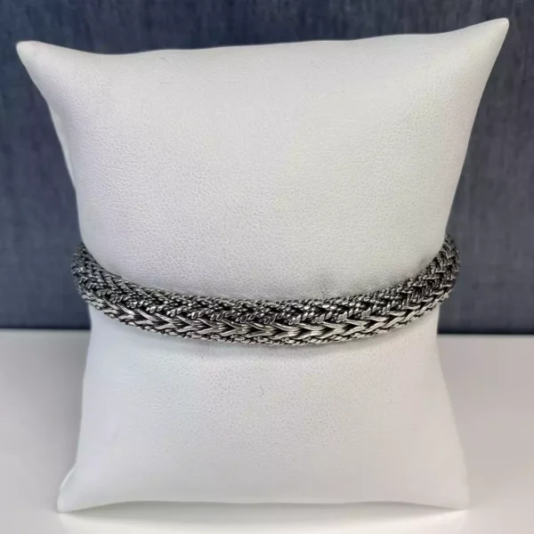 Woven Sterling Bracelet