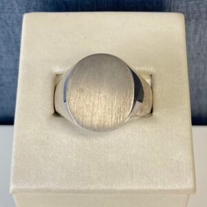 Engravable Sterling Silver Ring