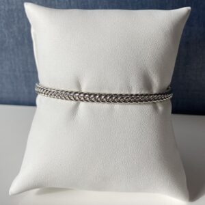 Woven Sterling Silver Bracelet