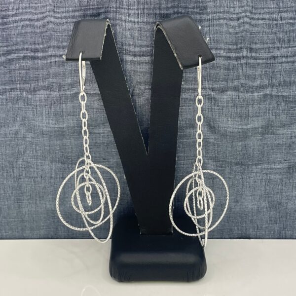 Orbital Sterling Silver Dangles