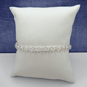 Sterling Silver Twin Cable Bracelet