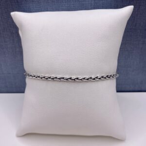 Braided Sterling Silver Bracelet