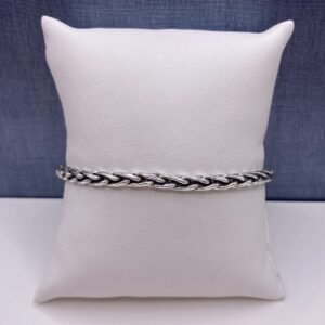 Braided Sterling Silver Bracelet