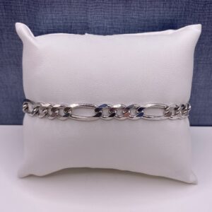 Sterling Silver Figaro Bracelet