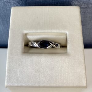Sapphire White Gold Ring