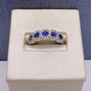 Sapphire and Diamond Fashion Ring