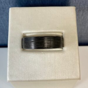 Textured Tantalum Ring