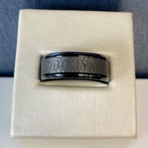 Textured Tantalum Ring