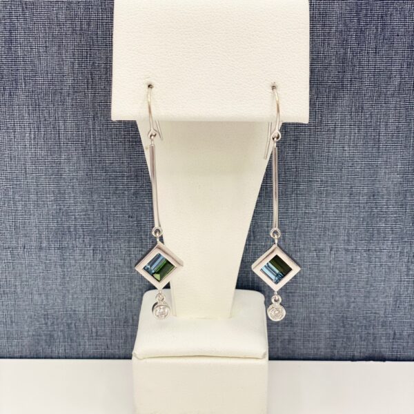 14kw, Multi-gem Earrings