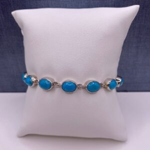 Turquoise Bracelet in Silver