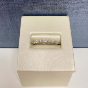 Diamond Band White Gold Ring