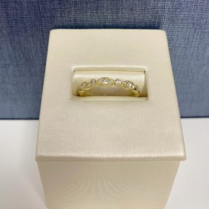 Diamond and Yellow Gold Ring