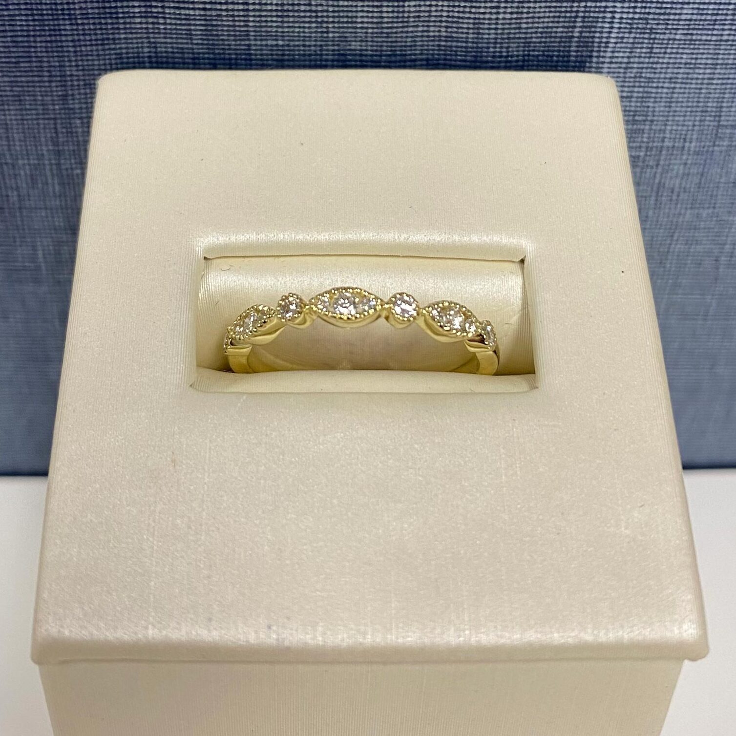 Diamond and Yellow Gold Ring